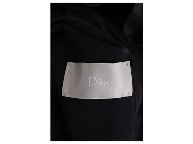 Autre Marque Trench Dior in seta nero - vista 6