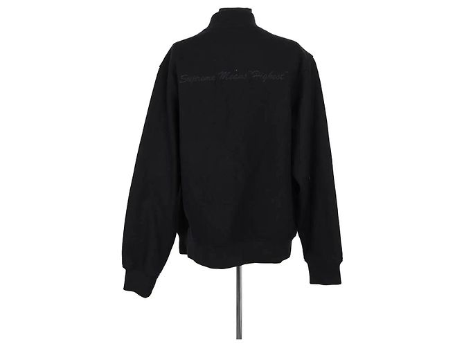 Supreme Black Wool Jacket - view 4