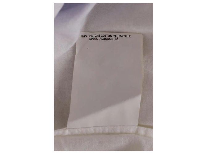 Camicia Maison Martin Margiela Bianca in Cotone M Bianco - vista 6