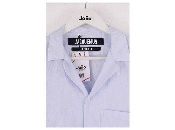 Camisa Jacquemus Le Gadjo azul de algodão - vista 2