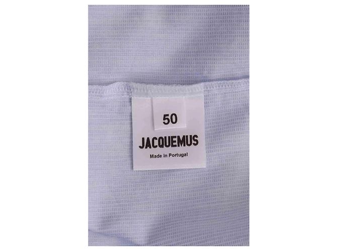 Camisa Jacquemus Le Gadjo azul de algodão - vista 6