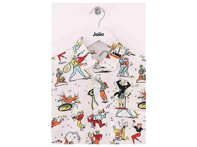 Prada Multicolour Cotton Shirt M Multiple colors - view 2