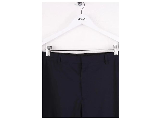 Givenchy Navy blue straight trousers - view 2