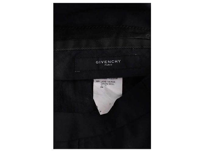 Givenchy Navy blue straight trousers - view 5