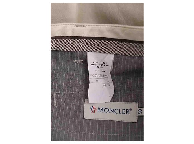 Moncler Beige gerade Hose - Ansicht 6