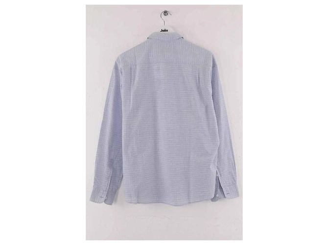 Camicia Jacquemus blu in cotone Uomo M - vista 3