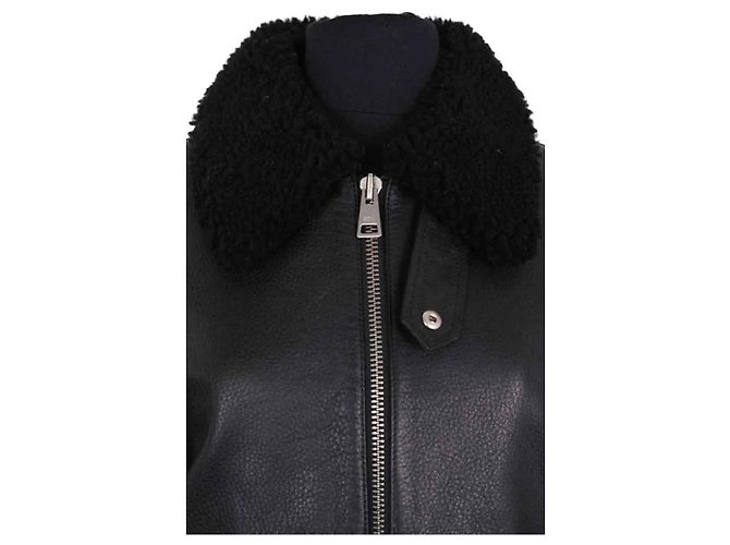 Ami Lederjacke Schwarz - Ansicht 2