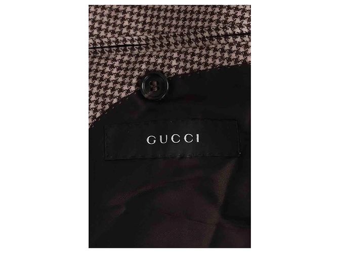 Giacca Gucci in lana marrone - vista 5