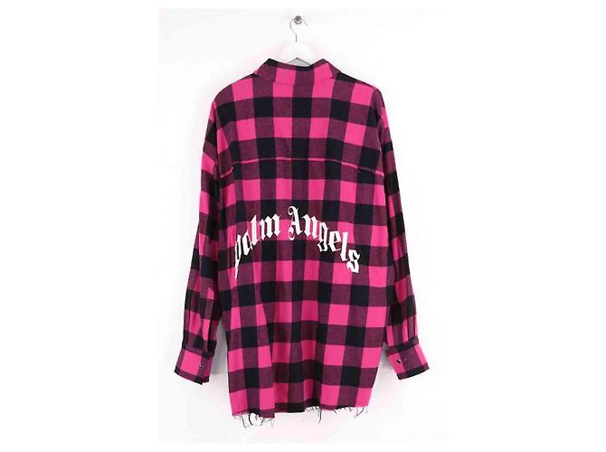 Palm Angels Wollhemd Rosa L Pink - Ansicht 3