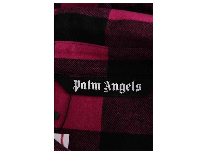 Palm Angels Wollhemd Rosa L Pink - Ansicht 5