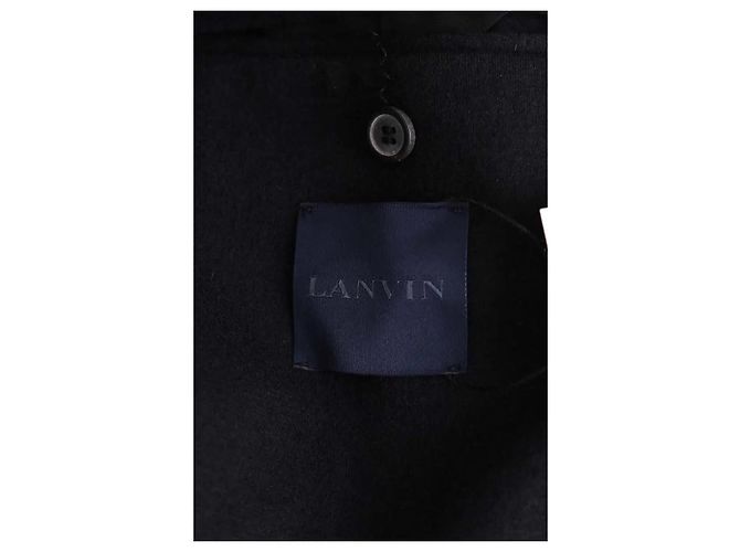 Lanvin Navy Blue Wool Jacket - view 5