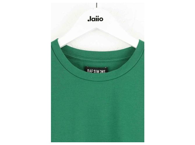 T-shirt verde de viscose Raf Simons - vista 2