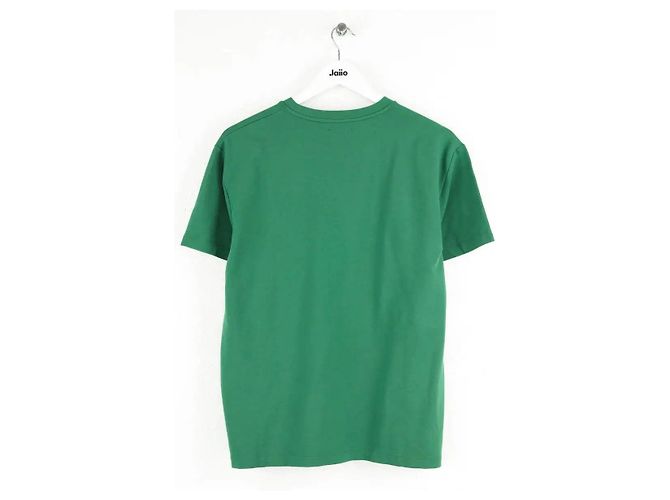 T-shirt verde de viscose Raf Simons - vista 3