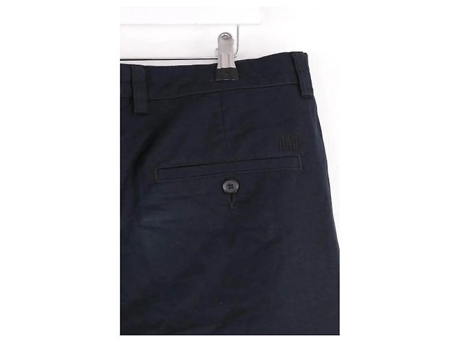 Pantaloncini Ami in cotone neri L Nero - vista 4