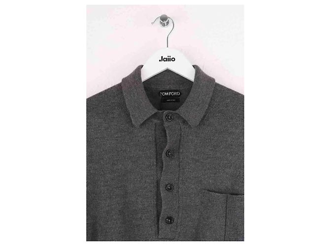 Tom Ford Wollpullover Grau - Ansicht 2