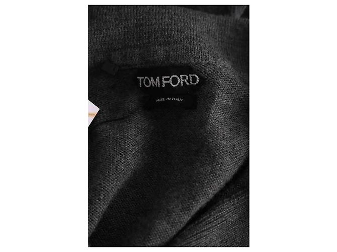 Tom Ford Wollpullover Grau - Ansicht 5