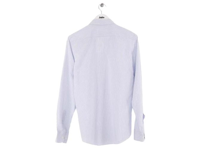 Camicia Maison Martin Margiela in cotone blu M - vista 3