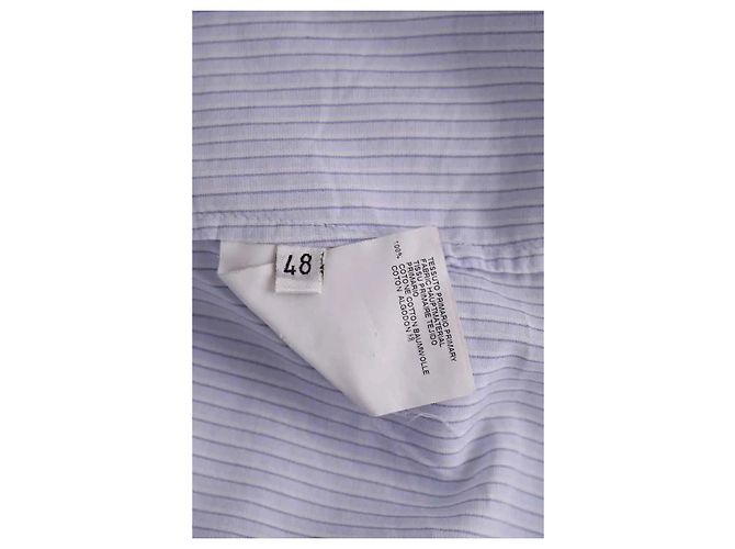 Camicia Maison Martin Margiela in cotone blu M - vista 6