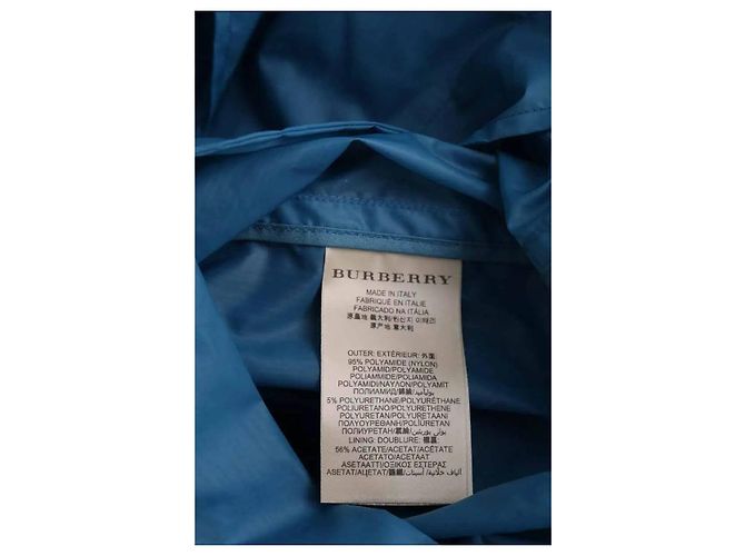 Parka azul Burberry - vista 6
