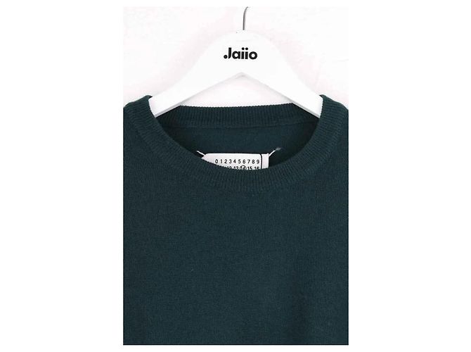 Maison Martin Margiela Wollpullover Grün - Ansicht 2