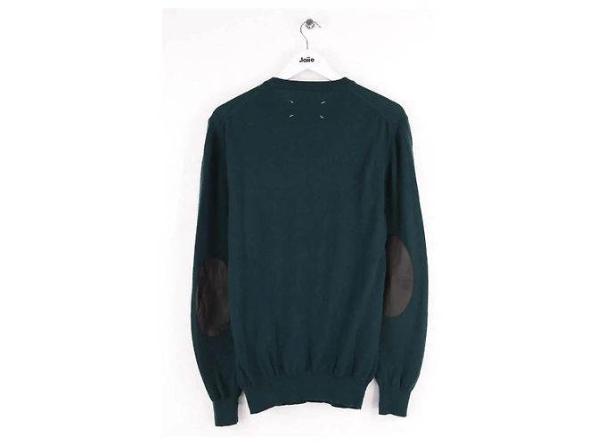 Maison Martin Margiela Wollpullover Grün - Ansicht 3