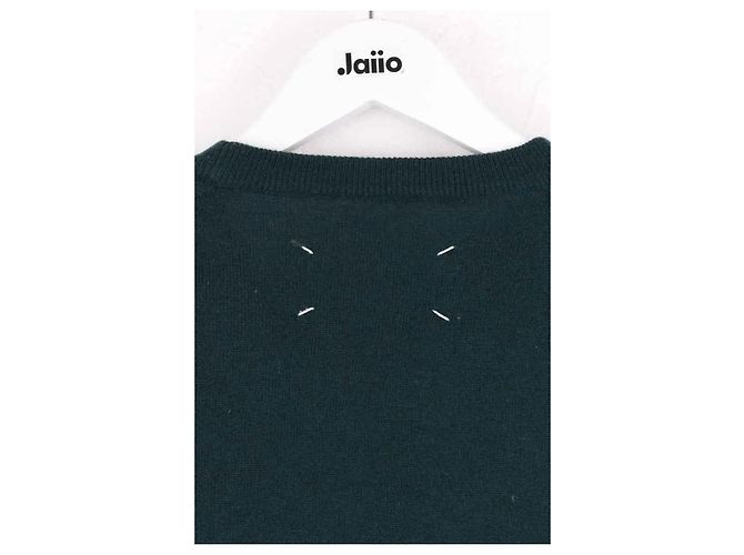 Maison Martin Margiela Wollpullover Grün - Ansicht 4