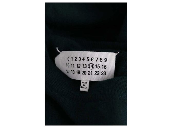Maison Martin Margiela Wollpullover Grün - Ansicht 5