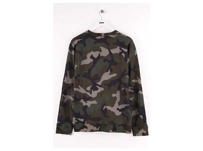 Valentino Sweatshirt Khaki aus Baumwolle - Ansicht 3