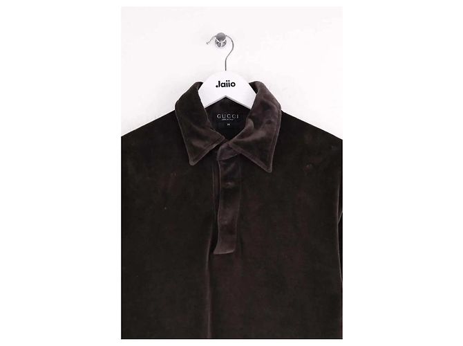 Polo Gucci marrone - vista 2