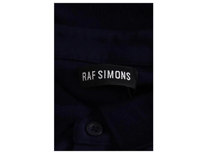 Raf Simons Polohemd aus Viskose in Blau - Ansicht 5