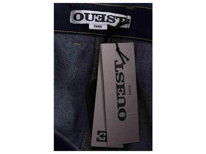 Autre Marque Bermuda Apron shorts bleu Blu - vista 5