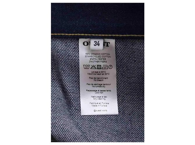 Autre Marque Bermuda Apron shorts bleu Blu - vista 6