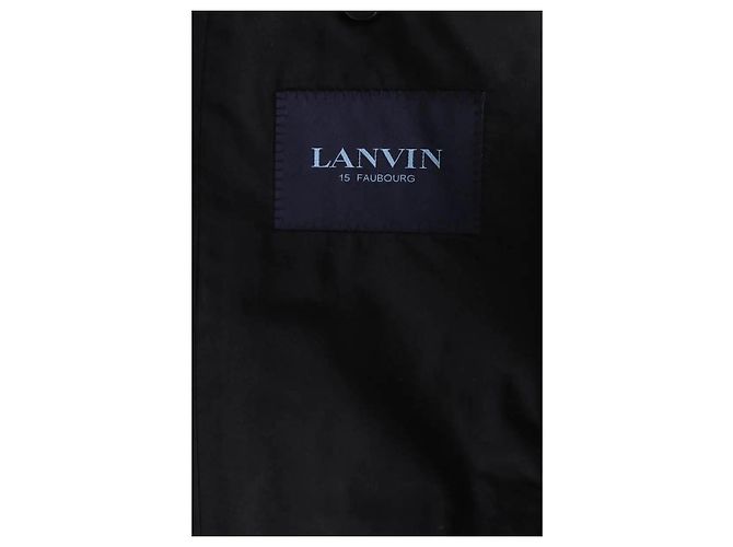 Lanvin Black Cotton Jacket - view 5