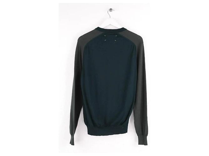Maison Martin Margiela Grüner Wollpullover - Ansicht 3