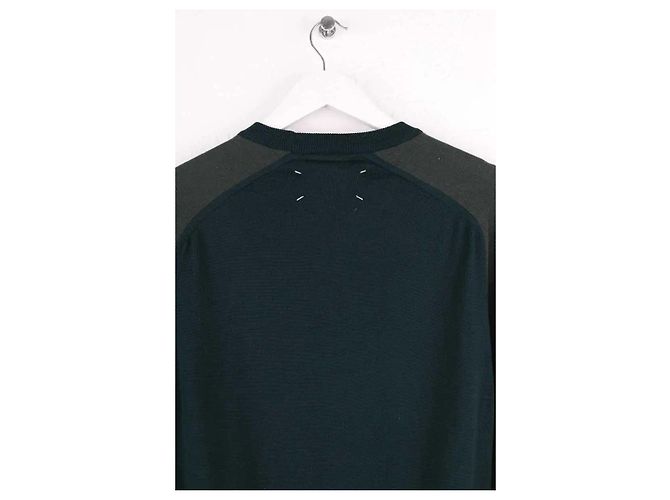 Maison Martin Margiela Grüner Wollpullover - Ansicht 4