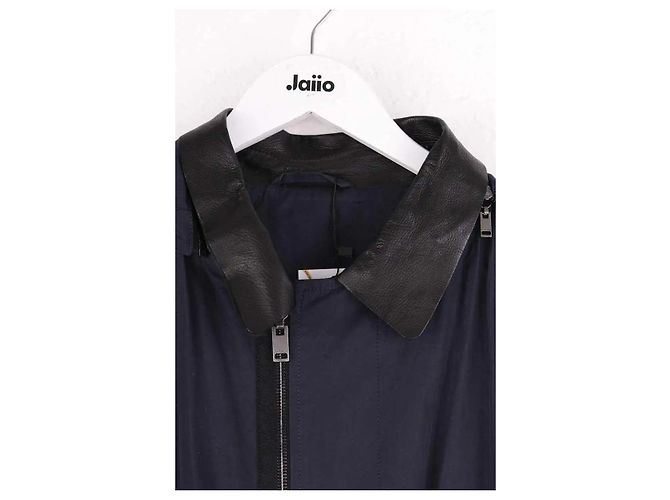 Chaleco Lanvin azul de algodón - vista 2
