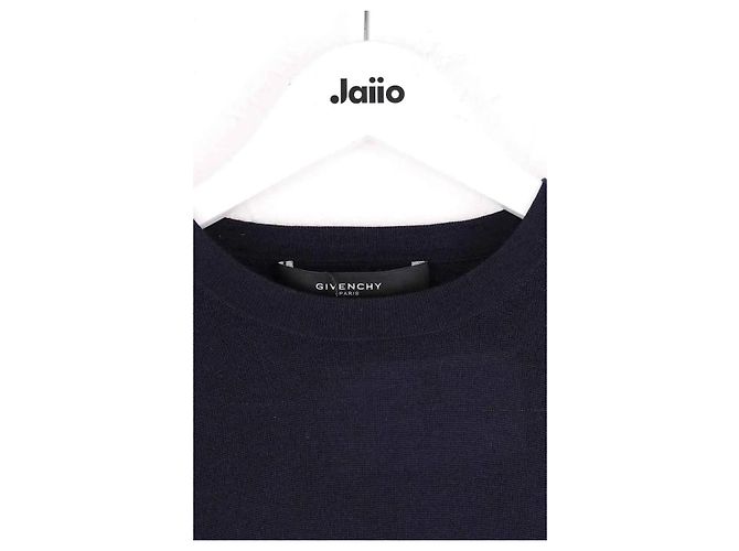 Givenchy Navy Blue Wool Sweater - view 2