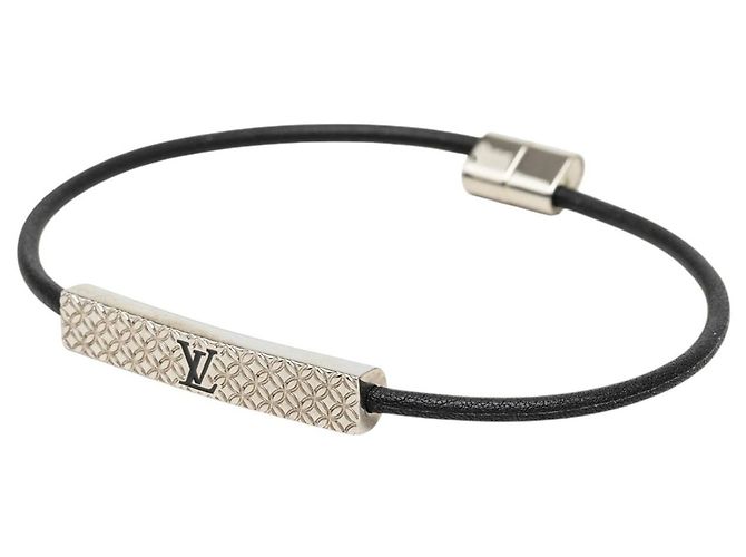 Bracciale Louis Vuitton Champs Elysees placcato palladio nero - vista 2