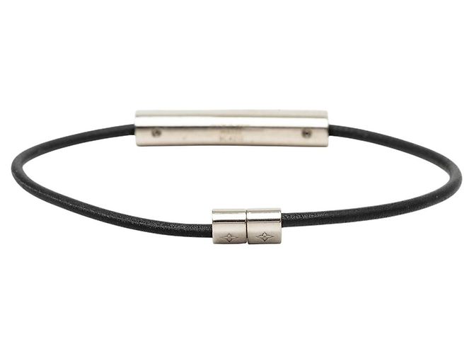 Bracciale Louis Vuitton Champs Elysees placcato palladio nero - vista 3