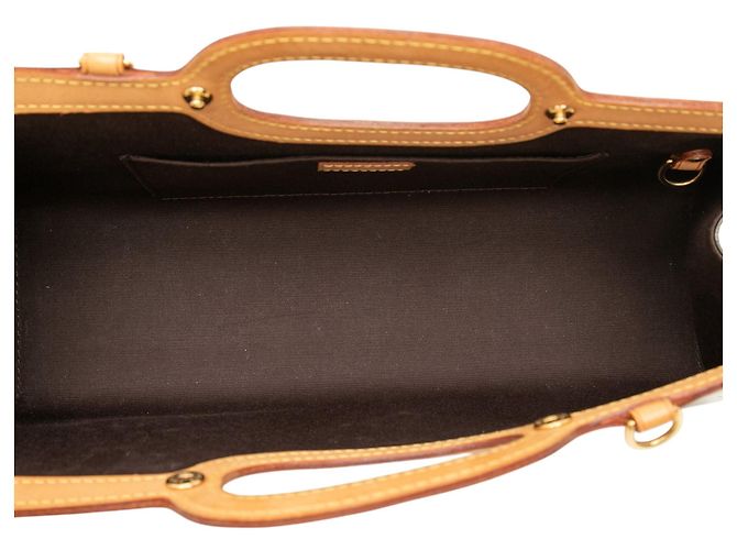 Borsa Satchel Louis Vuitton Monogram Vernis Roxbury Drive Purple Porpora - vista 4
