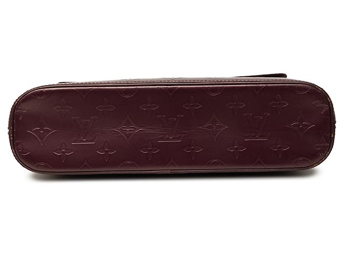 Borsa a tracolla Louis Vuitton Monogram Mat Alston rossa Rosso - vista 3
