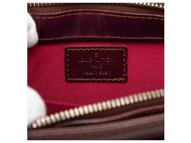 Borsa a tracolla Louis Vuitton Monogram Mat Alston rossa Rosso - vista 5