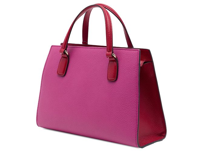 Borsa Soho Satchel Gucci Medium in pelle rosa - vista 2