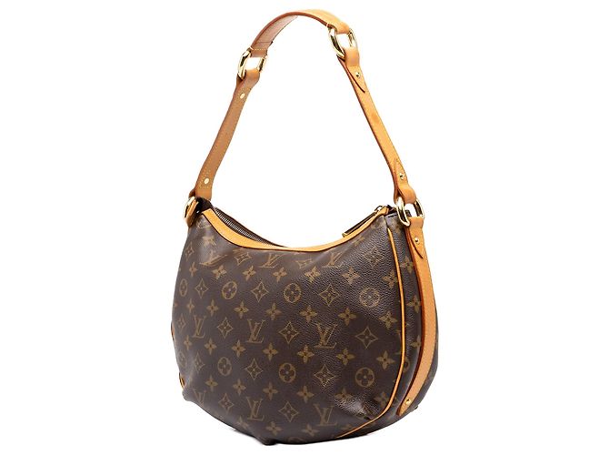 Twist Louis Vuitton Monogram Tulum PM Schultertasche Braun - Ansicht 2