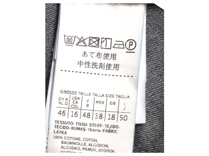 Weekend Max Mara, vestido de ganga com cinto transpassado Azul - vista 6