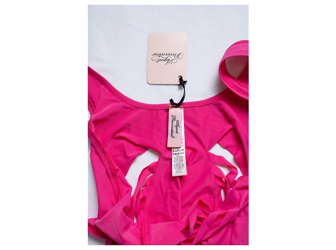 Agent Provocateur, Dakotta Badeanzug in Rosa Pink - Ansicht 7