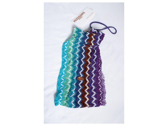 Missoni, mehrfarbiger Badeanzug mit Zig-Zag-Print Mehrfarben - Ansicht 6