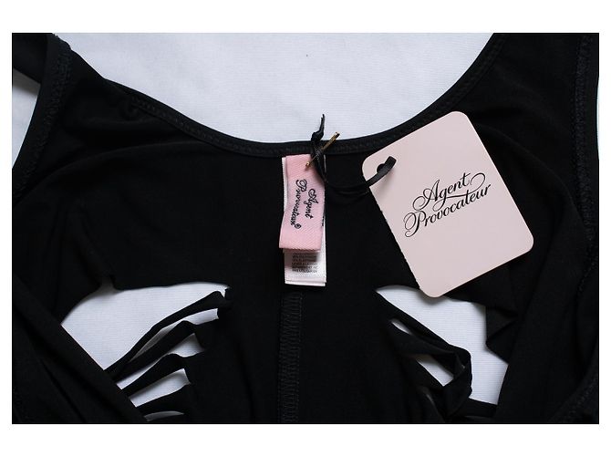 Agent Provocateur, Dakotta Badeanzug in Schwarz - Ansicht 8