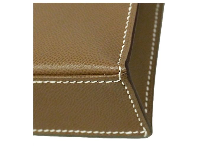 Hermès Borsa a tracolla Hermes Kelly Elan Madame Taupe - vista 6