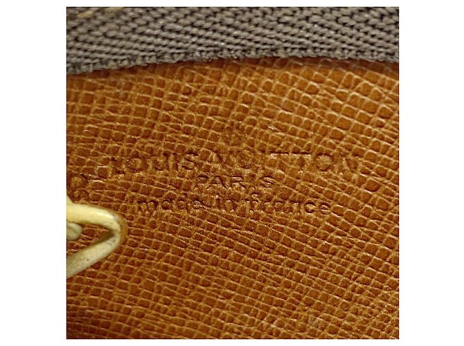 Louis Vuitton Monogram Pochette Clé Coin Case Marrone - vista 4